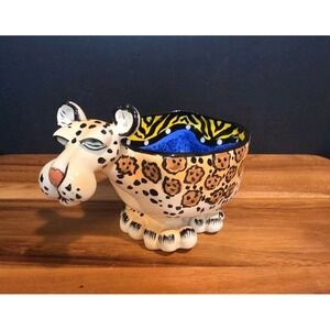 SWAK Character Collection JAGUAR Dish Signed Lynda Corneille 2003